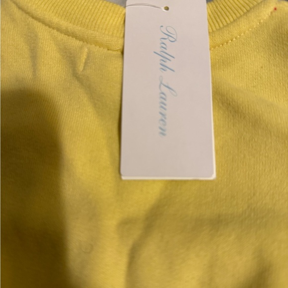 Ralph Lauren Yellow Dress with Floral Logo - Picture 7 of 8